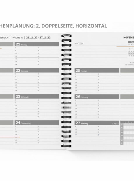 wochenplaner-ringbuch-jahr 2022-horizontal